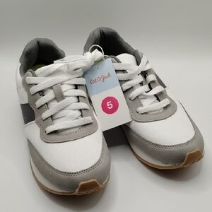 Cat & Jack Kids' Sneakers in White and Gray